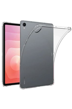 uryport Samsung Galaxy Tab S11 Kılıf Anti Shock Tablet Silikon - Şeffaf