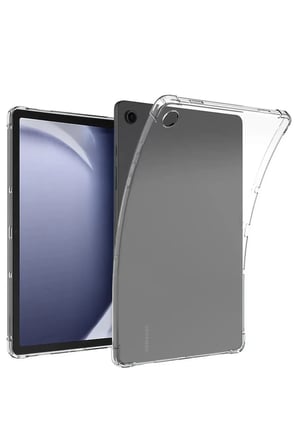uryport Samsung Galaxy Tab A11 Plus Anti Shock Tablet Silikon - Şeffaf
