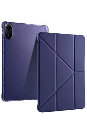 Uryport Xiaomi Redmi Pad 2 Kalemlikli Mars Tablet Kılıfı - Lacivert