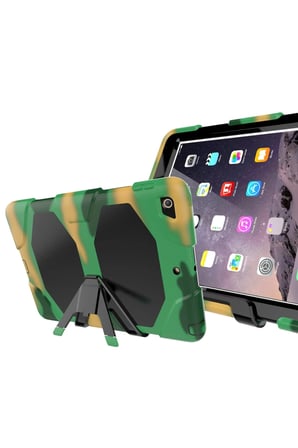 uryport Apple iPad 5 Air 9.7 Kılıf Griffin Tablet Kapak - Kamuflaj
