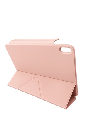 uryport Apple iPad 2025 10.9 10.Nesil (A16) Edz Manyetik Standlı Tablet Kılıfı - Rose Gold