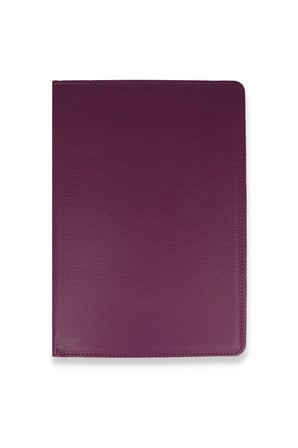 uryport Samsung Galaxy X800 Tab S8 Plus 12.4 Kılıf 360 Tablet Deri Kılıf - Mürdüm