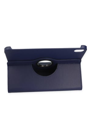 uryport Apple iPad 2025 10.9 10.Nesil (A16) Kılıf 360 Tablet Deri Kılıf - Lacivert