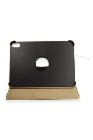 uryport Apple iPad 2025 10.9 10.Nesil (A16) Kılıf 360 Tablet Deri Kılıf - Gold