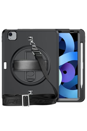 uryport Apple iPad Pro 11 (2020) Kılıf Strap-C Otterbox Tablet Kapak - Siyah