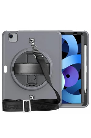 uryport Apple iPad Pro 11 (2020) Kılıf Strap-C Otterbox Tablet Kapak - Gri
