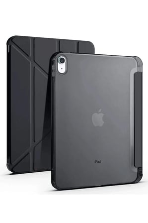 Uryport Apple İpad 2025 10.9 10.Nesil (A16) Kılıf Kalemlikli Mars Tablet Kılıfı - Siyah