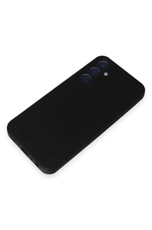 uryport Samsung Galaxy A25 5G Kılıf Nano içi Kadife Silikon - Siyah