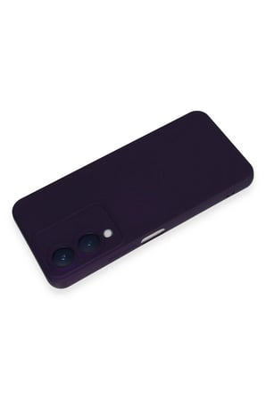 uryport Vivo Y17S Kılıf Nano içi Kadife Silikon - Mor