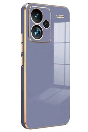 uryport Xiaomi Redmi Note 13 Pro Plus Kılıf Volet Silikon - Mavi