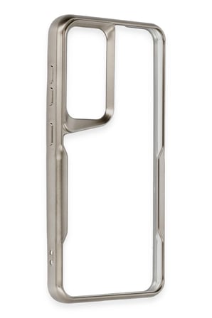 uryport Samsung Galaxy S24 Kılıf Boyi Silikon Kapak - Titan Gri