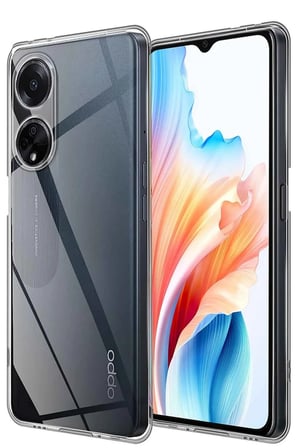 Uryport Oppo A38 Kılıf Lüx Şeffaf Silikon