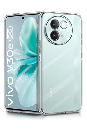 Uryport Vivo V30E Kılıf Lüx Şeffaf Silikon