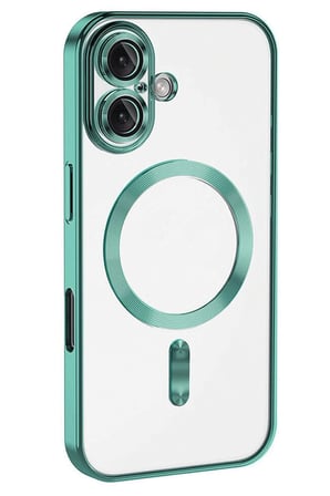 Uryport Apple İphone 16 Kılıf Kross Magneticsafe Kapak - Turkuaz