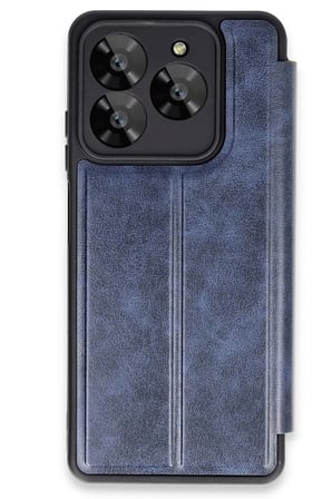 uryport General Mobile Era 50 Kılıf Flip Cover - Lacivert