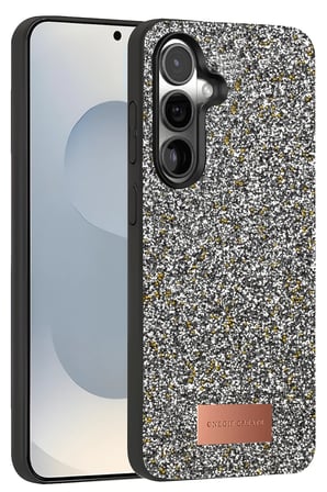 Onegif Samsung Galaxy S25 Bright Simli Kapak - Gold