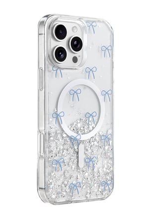 Onegif Apple iPhone 16 Pro Max Misk Simli Magsafe Kapak - Desen 3