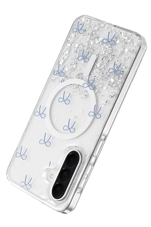 Onegif Samsung Galaxy A56 Misk Simli Magsafe Kapak - Desen 3