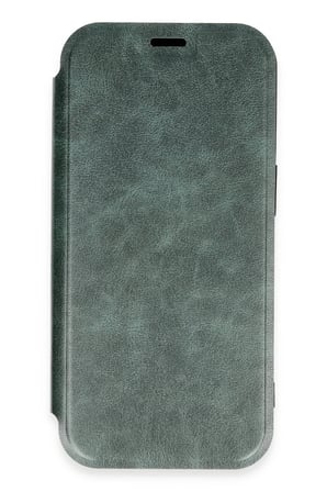 uryport Apple iPhone 16 Pro Max Kılıf Flip Cover - Koyu Yeşil