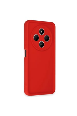 uryport Xiaomi Redmi 14C Kılıf Viera Silikon - Kırmızı
