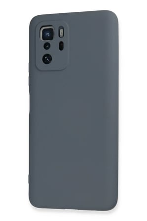 uryport Xiaomi Poco X3 GT Kılıf Nano içi Kadife Silikon - Gri