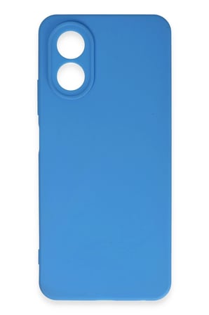 uryport Oppo A38 Kılıf First Silikon - Mavi