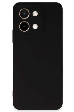 uryport Vivo Y28 Kılıf First Silikon - Siyah