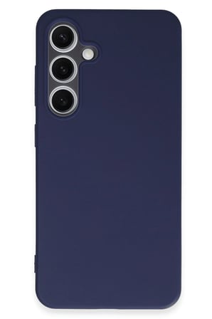 uryport Samsung Galaxy S24 Kılıf First Silikon - Lacivert