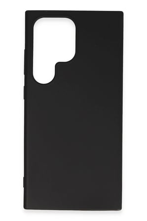 uryport Samsung Galaxy S24 Ultra Kılıf First Silikon - Siyah
