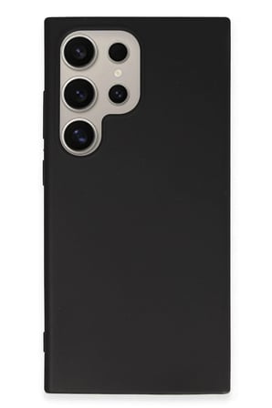uryport Samsung Galaxy S24 Ultra Kılıf First Silikon - Siyah