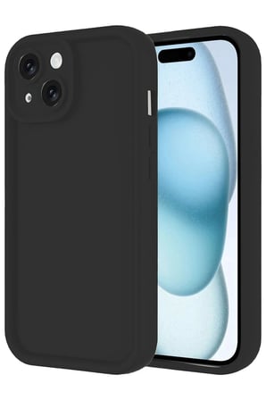 uryport Apple iPhone 14 Kılıf Viera Silikon - Siyah