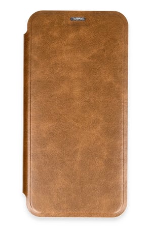 uryport Apple iPhone 16 Plus Kılıf Flip Cover - Taba