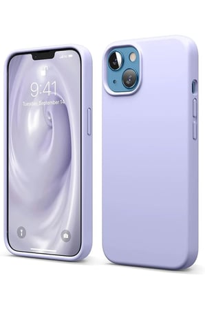uryport Apple iPhone 14 Kılıf First Silikon - Lila