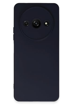 uryport Xiaomi Redmi A3 4G Kılıf Nano içi Kadife Silikon - Lacivert