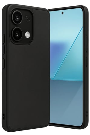 uryport Xiaomi Redmi Note 13 Pro 4G Kılıf Aras Deri Kapak - Siyah