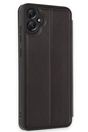uryport Samsung Galaxy A05 Kılıf Flip Cover - Siyah
