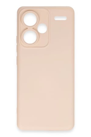 uryport Xiaomi Redmi Note 13 Pro Plus Kılıf Nano içi Kadife Silikon - Pudra