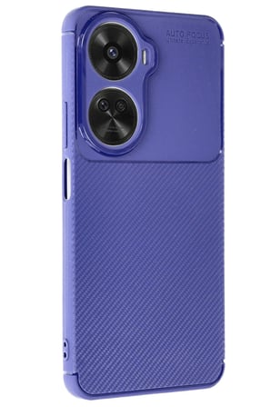 Uryport Huawei Nova 12 Se Kılıf Auto Focus Karbon Kapak - Lacivert