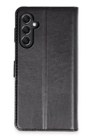 uryport Samsung Galaxy M34 5G Kılıf Trend S Plus Kapaklı Kılıf - Siyah