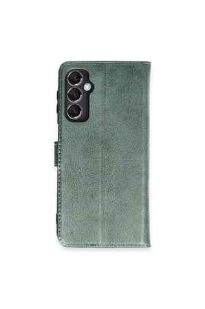 uryport Samsung Galaxy M34 5G Kılıf Trend S Plus Kapaklı Kılıf - Yeşil