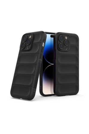 uryport Apple iPhone 16 Pro Max Kılıf Optimum Silikon - Siyah