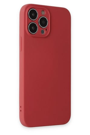 uryport Apple iPhone 13 Pro Kılıf Nano içi Kadife Silikon - Kiremit