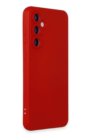 uryport Samsung Galaxy S23 FE Kılıf Nano içi Kadife Silikon - Kırmızı