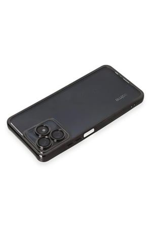 uryport Realme C53 Kılıf Razer Lensli Silikon - Siyah