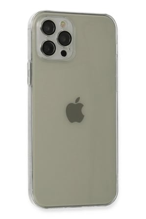 uryport Apple iPhone 12 Pro Max Kılıf Fly Lens Silikon - Şeffaf