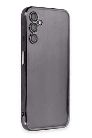 uryport Samsung Galaxy A14 4G Kılıf Razer Lensli Silikon - Siyah
