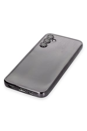 uryport Samsung Galaxy A14 4G Kılıf Razer Lensli Silikon - Siyah