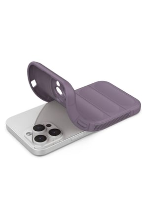 uryport Apple iPhone 13 Pro Max Kılıf Optimum Silikon - Mor