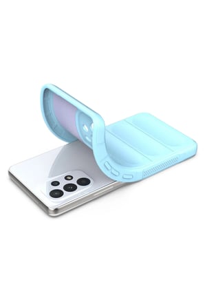 uryport Samsung Galaxy A53 5G Kılıf Optimum Silikon - Sky Blue