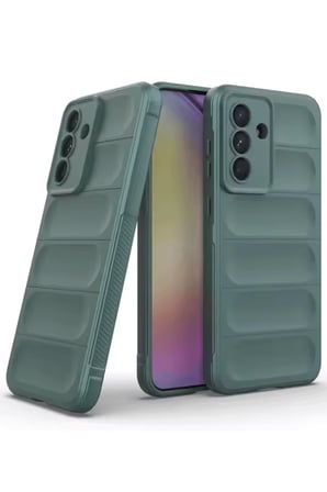 uryport Samsung Galaxy A26 Kılıf Optimum Silikon - Koyu Yeşil
